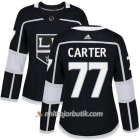 Dame Ishockey Los Angeles Kings Tröja Jeff Carter 77 Adidas 2017-2018 Svart Authentic